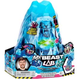 Moose Toys Mr. Beast Lab - 18 cm, 30 luces y sonidos, 2 bestias coleccionables - MOO0630996247426