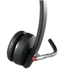 Logitech H820e Auriculares Inalámbricos Mono para Oficina/Centro de Llamadas, Negro