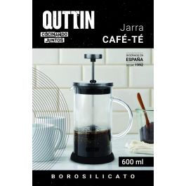 Jarra de Café y Té Boro-Ss 600 ml Quttin - Inde (8 Unidades) Jarra de Café y Té Boro-Ss 600 ml Quttin - Inde (8 Unidades)