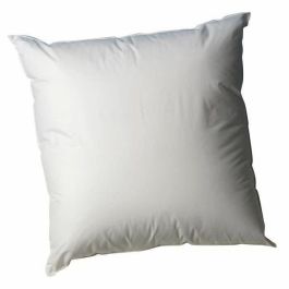 Blanreve Almohada de Algodón 60x60 cm con Relleno de Fibra Hueca Silicona 550g, Suave Comodidad, Blanco