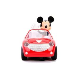 Coche Radio Control Mickey Roadster 27 Mhz ¡Gira Sobre Si Mismo! (Figura No Extraible) 19 Cm