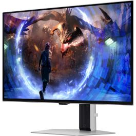 Samsung S27DG600SU Monitor Gaming G6 Odyssey OLED 27" QHD 360Hz 0.03ms FreeSync Premium Pro Regulable Plata