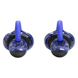 JBL Soundgear Clips - Auriculares deportivos inalámbricos TWS de gancho abiertos, IP54, color azul fantasma, Bluetooth 5.4, batería de hasta 32 horas