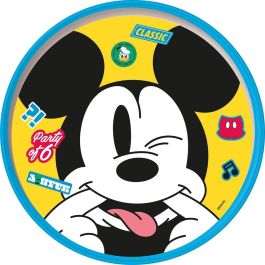Plato Antideslizante Bicolor Premium Mickey CZ11295 Plato Antideslizante Bicolor Premium Mickey CZ11295