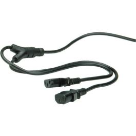 ROLINE 19.08.1022 Cable de Red CEE7/7 a C13 Acoplador 1.8m Negro 250V 10A