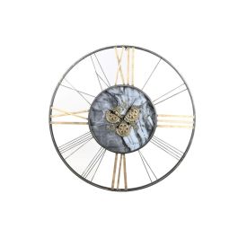 Reloj de Pared Home ESPRIT Blanco Dorado Metal 140 x 9 x 140 cm Precio: 266.50000014. SKU: B1GLM76XCC