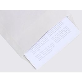 Sobre Liderpapel Bolsa N.15 Blanco B5 176x250 mm Tira De Silicona Caja De 500 Unidades