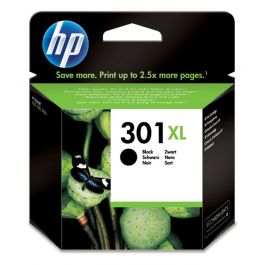 HP 301XL Cartucho de Tinta Negro Original XL de Alto Rendimiento para Impresoras HP
