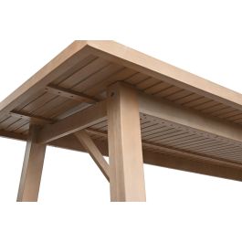 DKD Home Decor Mesa Comedor Terraza Jardín 10 Comensales 11 Piezas con Cojines Marrón Beige 260x100x76 cm Desmontable DKD Home Decor Mesa Comedor Terraza Jardín 10 Comensales 11 Piezas con Cojines Marrón Beige 260x100x76 cm Desmontable