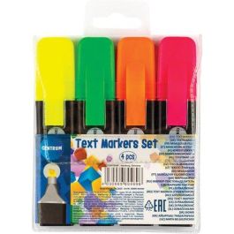 Marcador Fluor Centrum Surtido Estuche De 4 12 unidades Precio: 27.50000033. SKU: B1BWSX98JL