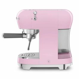 Smeg ECF02PKEU Cafetera 50's Style Rosa