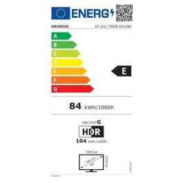 Smart TV Grundig 65GGU7960B 65" Smart TV Grundig 65GGU7960B 65"