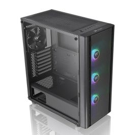 Thermaltake V250 TG ARGB Midi Tower Negro para PC con Cristal Templado y 3 Ventiladores ARGB Frontales + 1 Trasero Instalados Thermaltake V250 TG ARGB Midi Tower Negro para PC con Cristal Templado y 3 Ventiladores ARGB Frontales + 1 Trasero Instalados
