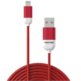 Cable USB a Lightning Pantone 1,5 m Rojo Precio: 17.95000031. SKU: B18FLJ427Z