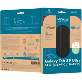 Funda para Tablet Mobilis 068010 14,6" Galaxy Tab S9 Ultra Negro