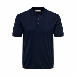 Polo de Manga Corta Hombre Only & Sons Onswyler Life Reg 14 Ss Knit Stormy Ø 42 cm Precio: 29.9959. SKU: B19NBNR25P