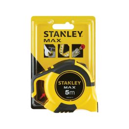 Flexómetro Stanley MAX Acero al carbono (5 m x 25 mm) Flexómetro Stanley MAX Acero al carbono (5 m x 25 mm)