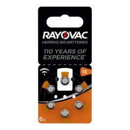 Pilas de Botón de Litio Rayovac Compatible con audífono ZA13 1,45 V (6 Unidades) Precio: 4.94999989. SKU: S7917060