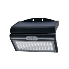 Aplique solar 6w 430lm 6.500k con sensor, color negro Precio: 22.9859073444. SKU: B1CXWN8E88