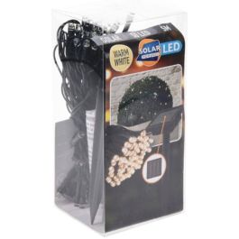 Basics Guirnalda solar LED blanco cálido, 100 LEDs, 10 m, para exterior, IP44 Precio: 9.9499994. SKU: B1KNXY2DBW