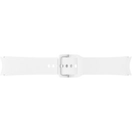 SAMSUNG Correa Deportiva ET-SFR91LWEGEU para Galaxy Watch4/5 (20 mm. M/L). Blanco