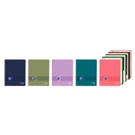 Cuaderno Espiral Oxford Europeanbook 4 Live&Go Tapa Plastico Din A4+ 120 Hojas Cuadro 5 mm Con Separadores Precio: 10.50000006. SKU: B17R56KQS4