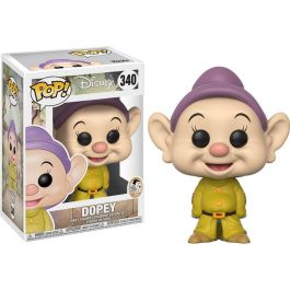 Funko Figura POP Disney Blancanieves y los Siete Enanitos Mudito Dopey Vinilo 9cm