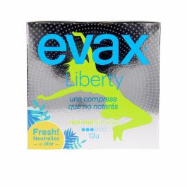 Evax LIBERTY Compresas Normal Sin Alas 12 Unidades Absorción Flexibilidad Precio: 3.69000008. SKU: S0573204