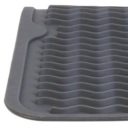 Je cherche une Idee Escurreplatos y Base Fregadero Antideslizante Secado Rápido Amortigua Golpes Gris Rojo Negro 30x40.5 cm