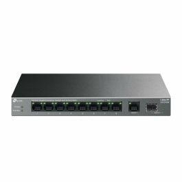 TP-Link LS1210GP Switch Gigabit 10 Puertos (8x PoE+ 61W, Puerto SFP, Extensión PoE 250m, Aislamiento, Silencioso)