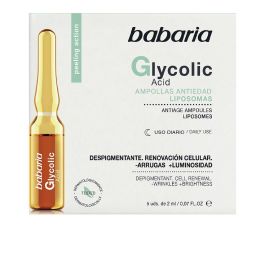 Babaria GLYCOLIC ACID renovación celular ampollas 5 x 2 ml, Tratamiento Antiedad, Acné, Poros y Puntos Negros Precio: 5.50000055. SKU: S0597476