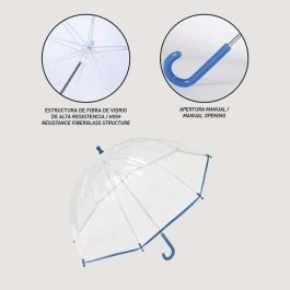 Cerdá Paraguas Manual Poe Paw Patrol Niños 3 Años Azul