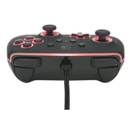 Power A Mando con Cable Mejorado 1510925-01 Spectra LED para Nintendo Switch y Switch OLED, Control con 8 Colores Brillantes y 2 Efectos LED, Botones Asignables