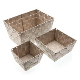 Cesta Pequeña Beige Versa 14X9CM Cesta Pequeña Beige Versa 14X9CM