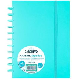 Cuaderno Carchivo Ingeniox Menta A4 100 Hojas Precio: 10.95000027. SKU: B18ET6JZHV