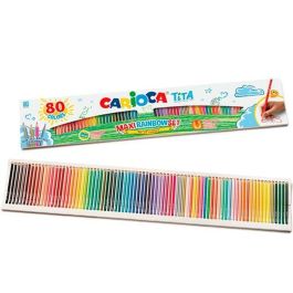 Lápices de colores Carioca Tita Multicolor 80 Piezas Precio: 14.95000012. SKU: S8403521