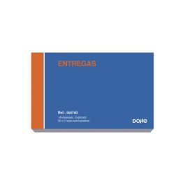 Talonario de Entregas DOHE 50079D 1/8 10 Piezas 100 Hojas