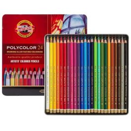 Lápices de colores Michel Polycolor 24 Piezas Multicolor Precio: 18.94999997. SKU: S8412817