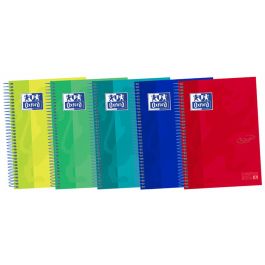 Oxford cuaderno europeanbook 4 touch 120 hojas 5x5 microperforado t/ extraduras a5+ colores surtidos vivos-pack 5- Precio: 22.94999982. SKU: S8414400