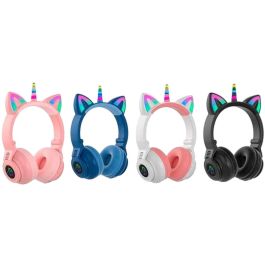 Auriculares Bluetooth Roymart Neon Pods Unicornio Multicolor