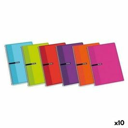 Cuaderno ENRI Tapa blanda 80 Hojas 21,5 x 15,5 cm (10 Unidades) Precio: 15.49999957. SKU: S8421449