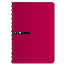 Cuaderno ENRI Rojo 21,5 x 15,5 cm (5 Unidades)