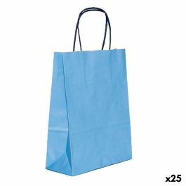 Bolsas Fama 21 x 11 x 29 cm Papel Azul claro Con asas 25 Unidades Precio: 13.89000019. SKU: B1AMPPJGTB