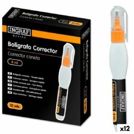 Lápiz Corrector Ingraf 8 ml (12 Unidades) Precio: 13.50000025. SKU: S8422089