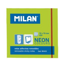 Notas Adhesivas Milan Verde 76 x 76 mm (10 Unidades)