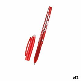 Bolígrafo MP Click System Rojo Tinta borrable 0,7 mm (12 Unidades)