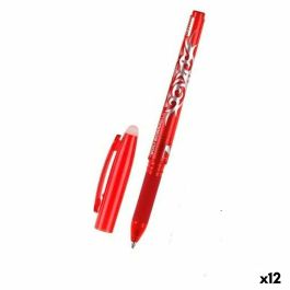 Bolígrafo MP Rojo Tinta borrable 0,7 mm (12 Unidades)