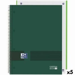 Cuaderno Oxford European Book Write&Erase Verde militar A4 (5 Unidades)
