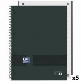 Cuaderno Oxford European Book Write&Erase Negro A4 (5 Unidades) Precio: 25.95000001. SKU: S8422282