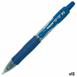 Bolígrafo Roller Pilot G-2 XS Retráctil Azul 0,4 mm (12 Unidades) Precio: 18.94999997. SKU: S8422349